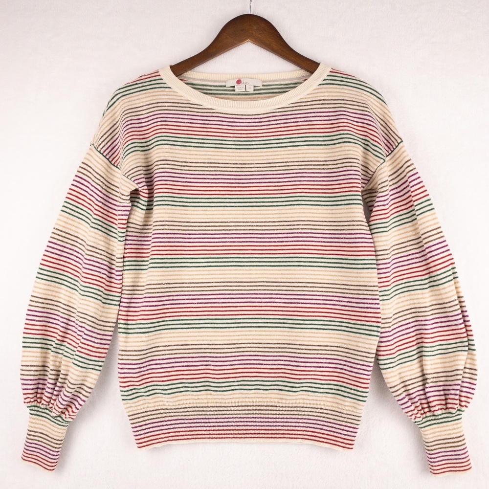 Boden Sweater Womens Long Sleeve Striped Size Extra Small